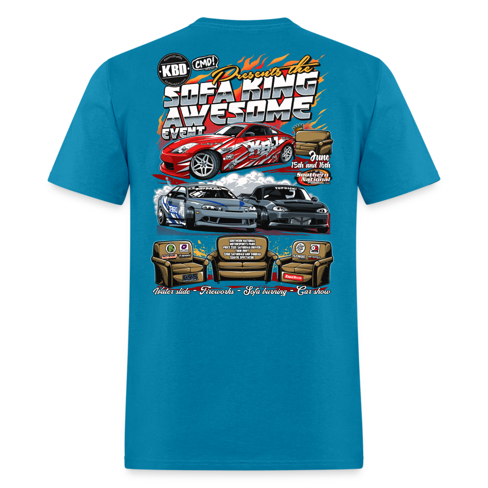 SOFAKING Awesome 350z Event Tee (2024) - turquoise