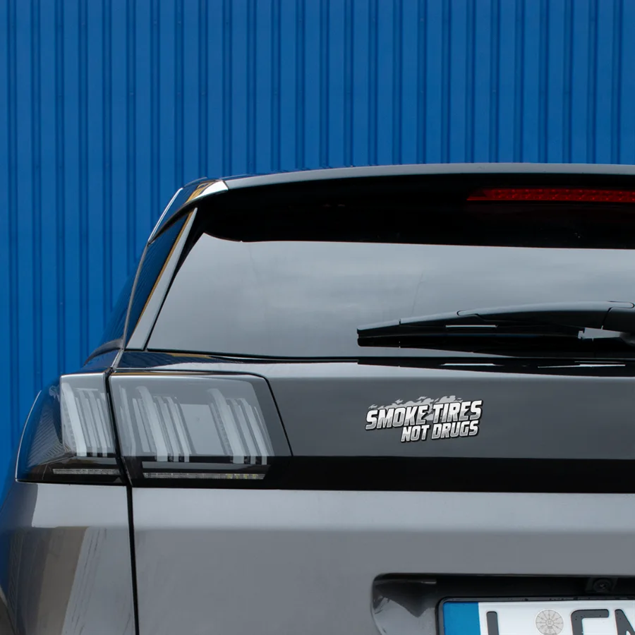 Official Smoke Tires Not Drugs Bumper Sticker
