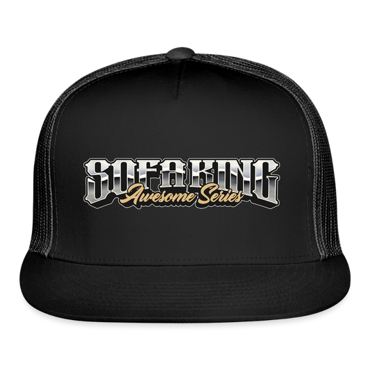SofaKing Awesome Trucker Hat - black/black
