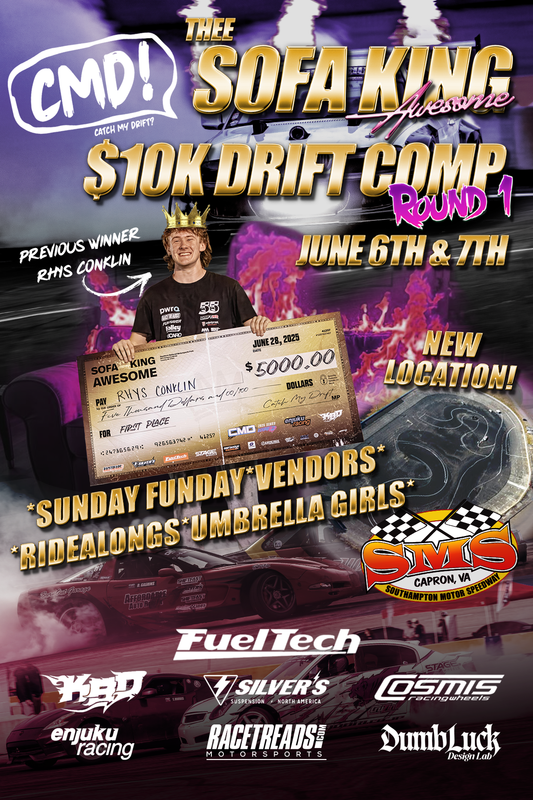 CMD Sofa King Awesome Series Round 1 presented by FuelTech at Southampton Motor Speedway - Drift Saturday and Sunday