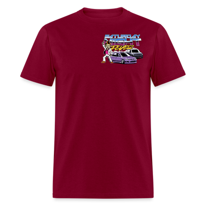 Saturday Night Fever Event Tee (2024) - burgundy