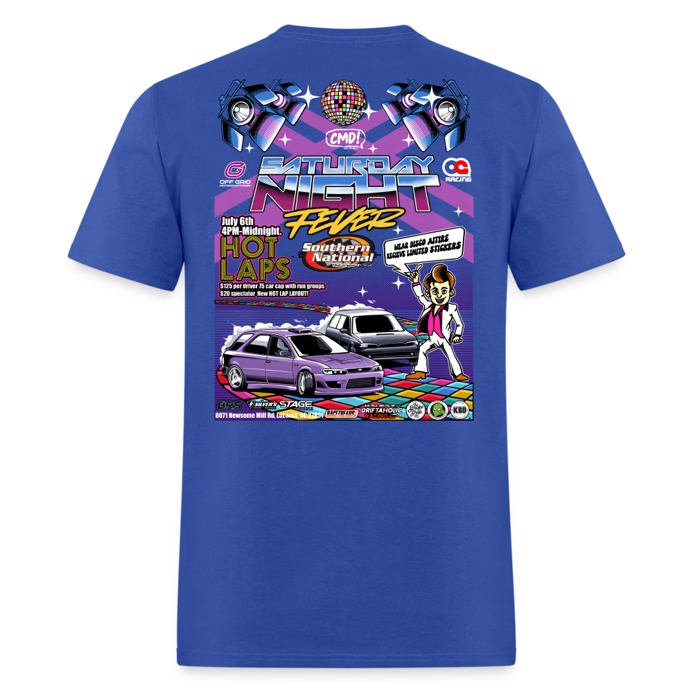 Saturday Night Fever Event Tee (2024) - royal blue