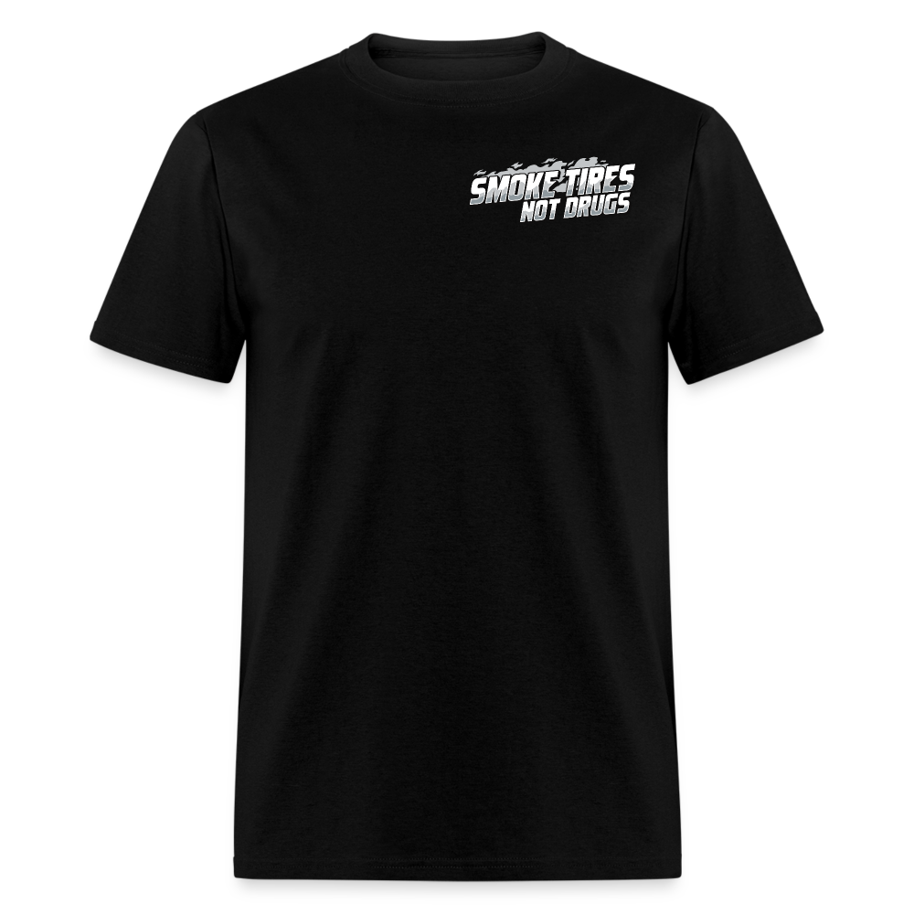 Smoke Tires Not Drugs Event Tee (2024) - black