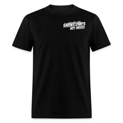 Smoke Tires Not Drugs Event Tee (2024) - black