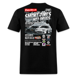 Smoke Tires Not Drugs Event Tee (2024) - black