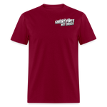 Smoke Tires Not Drugs Event Tee (2024) - burgundy