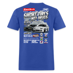 Smoke Tires Not Drugs Event Tee (2024) - royal blue