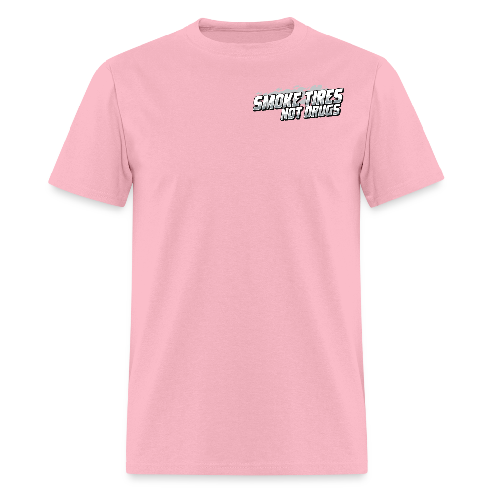 Smoke Tires Not Drugs Event Tee (2024) - pink