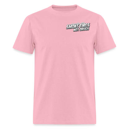 Smoke Tires Not Drugs Event Tee (2024) - pink