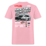 Smoke Tires Not Drugs Event Tee (2024) - pink