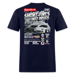 Smoke Tires Not Drugs Event Tee (2024) - navy