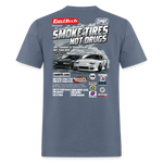 Smoke Tires Not Drugs Event Tee (2024) - denim